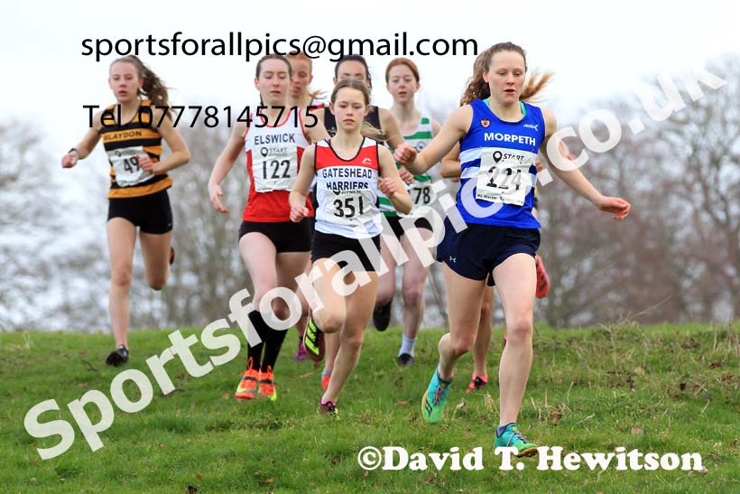 Womens Under-17s and Under-20s 2023 NEHL, Alnwick, Northumberland. Photo: David T. Hewitson/Sports for All Pics
